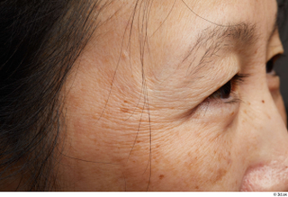  HD Face skin references Kawata Kayoko eyebrow forehead skin pores skin texture wrinkles 0001.jpg